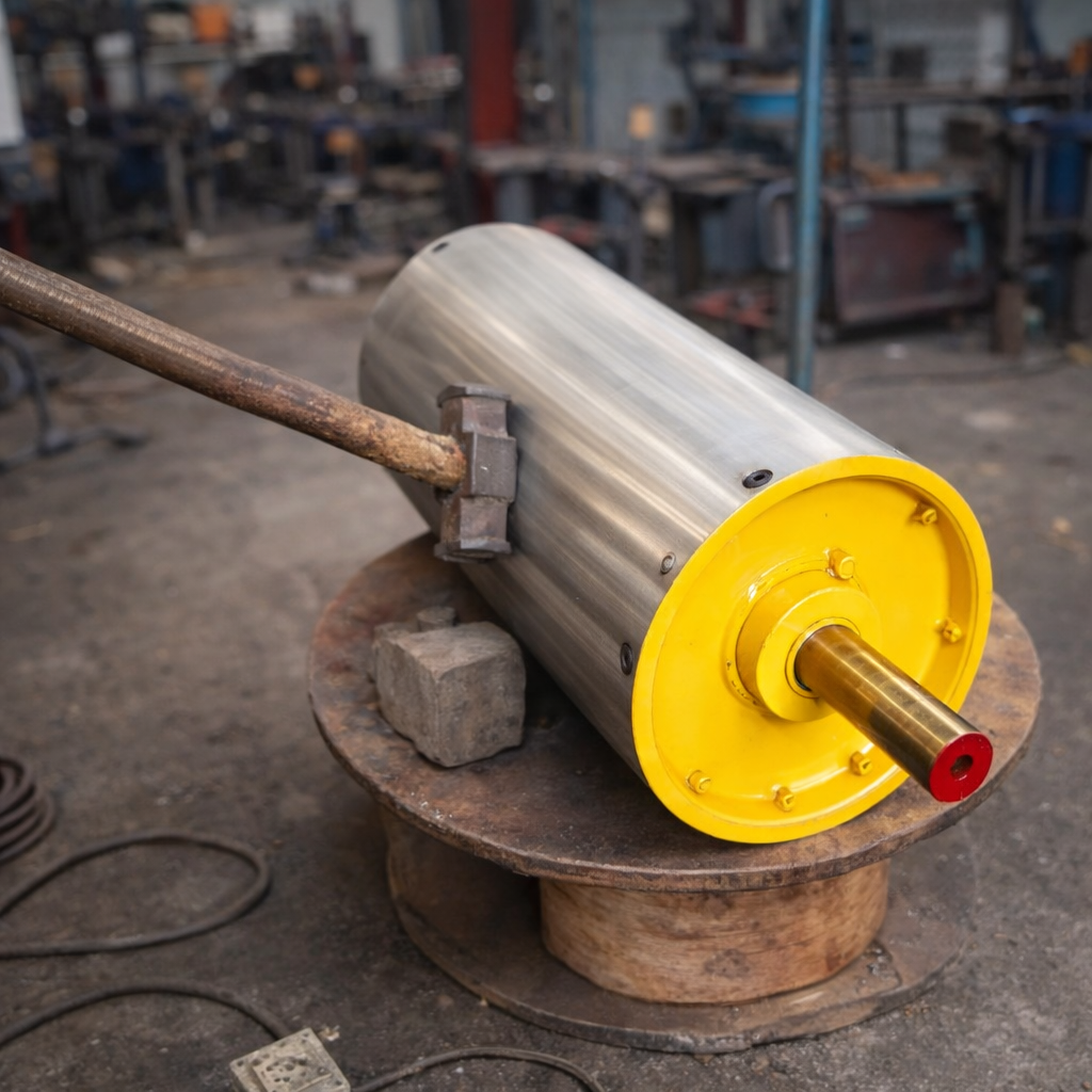 Magnate Head Pulley For Conveyor Support